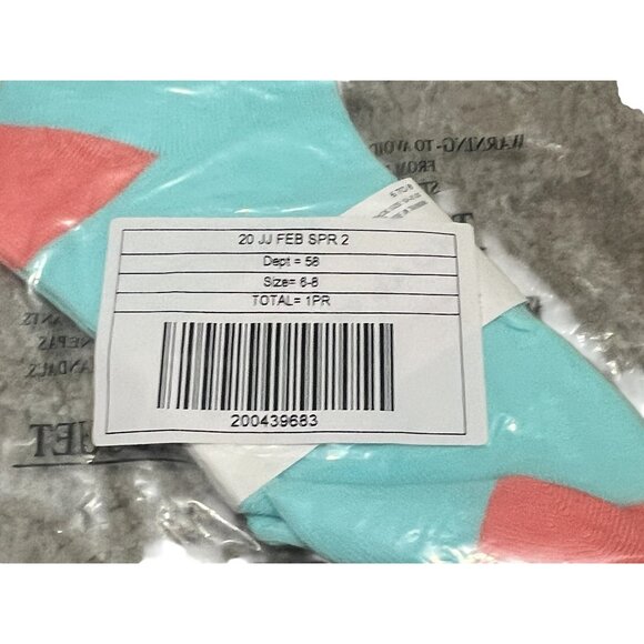 Janie & Jack Blue Sailboat Socks 1 Pair Size 12-24 Months - Picture 6 of 6